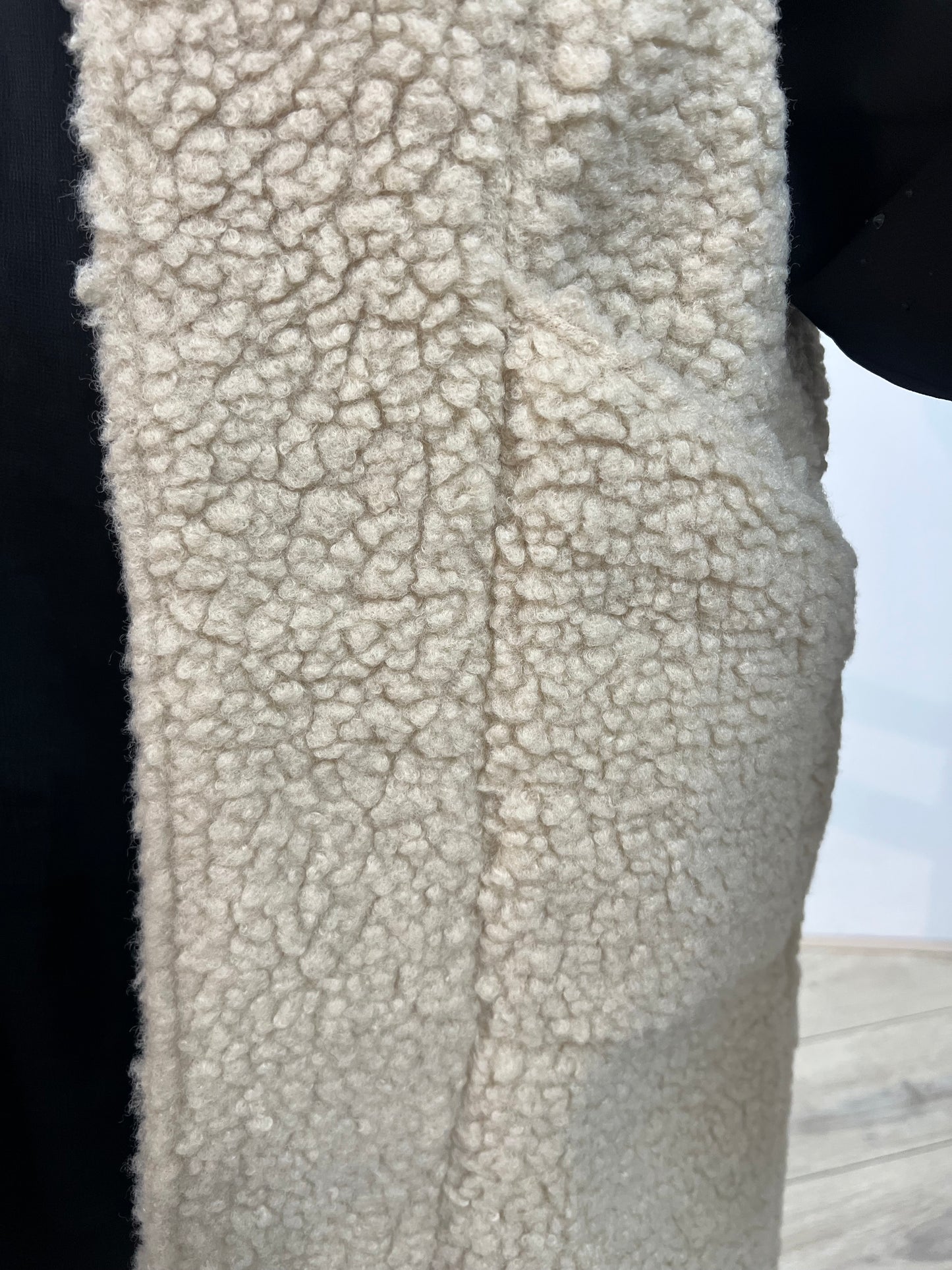 Wollen open vest