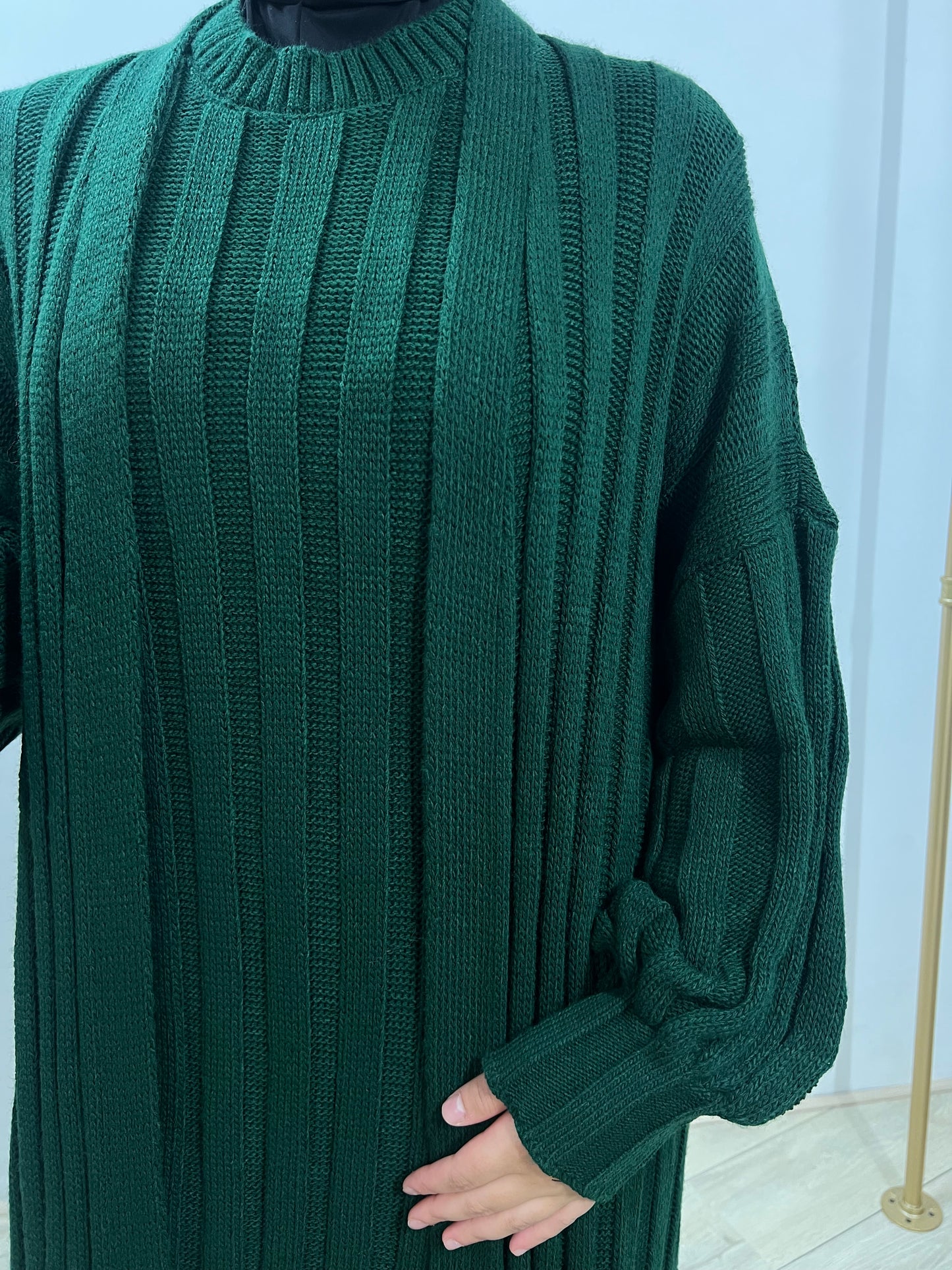 Wollen trui met vest