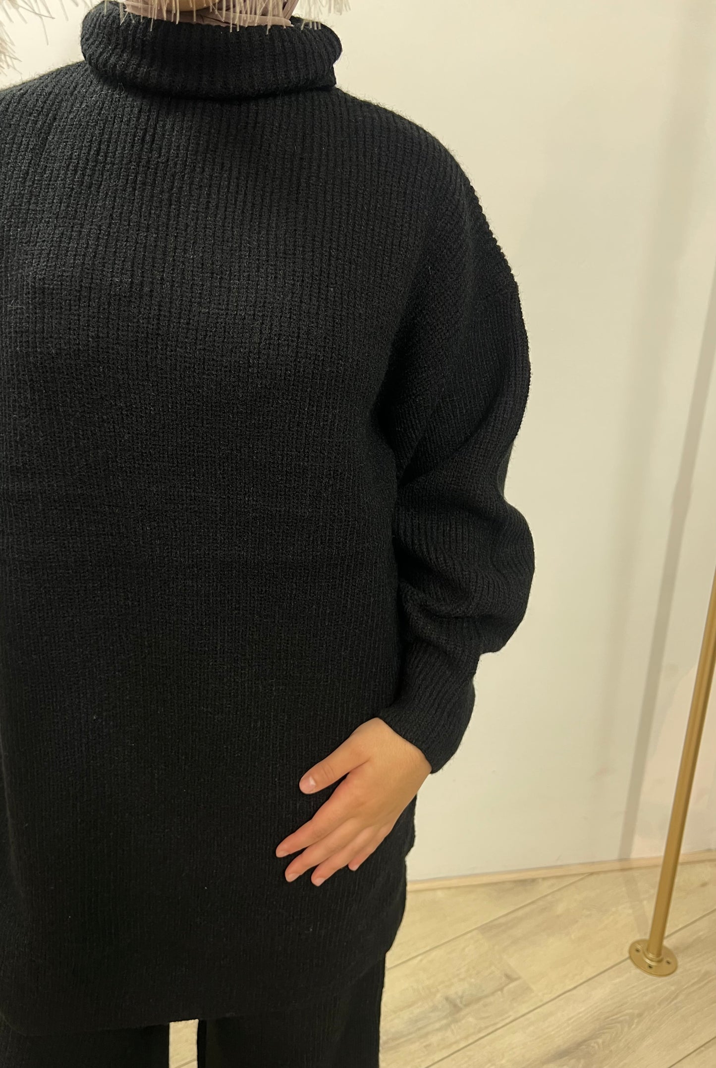 Twinset lang met coltrui