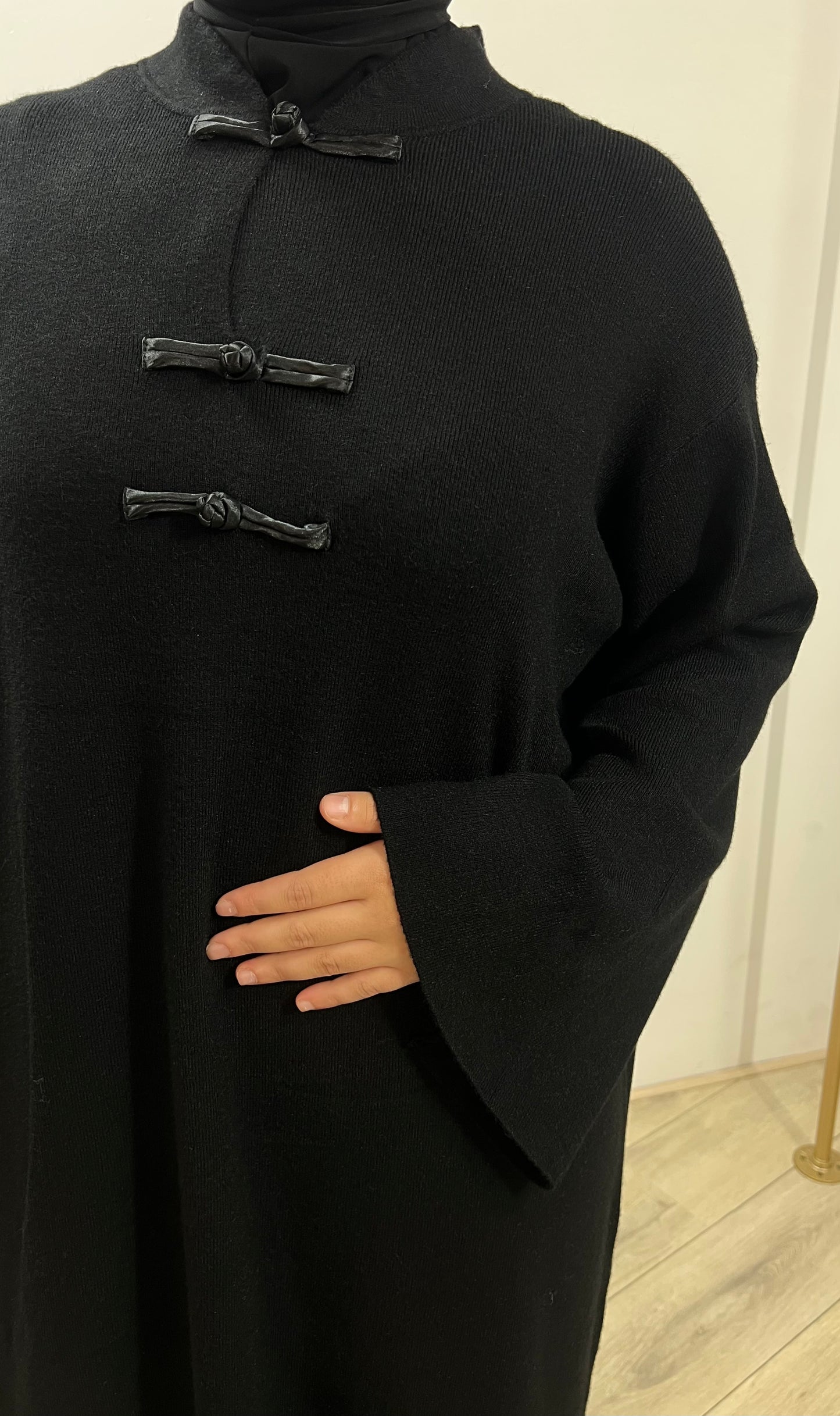 Jurk met knoopdetails