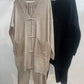Twinset met knoop details en lage v-hals