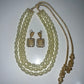 Traditionele sieraden - Kralenketting crème