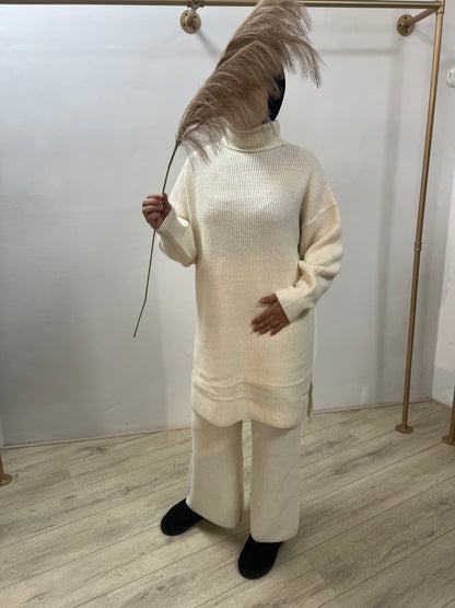 Twinset lang met coltrui