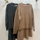 Wollen twinset met rok