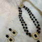 Traditionele sieraden set - Zwart