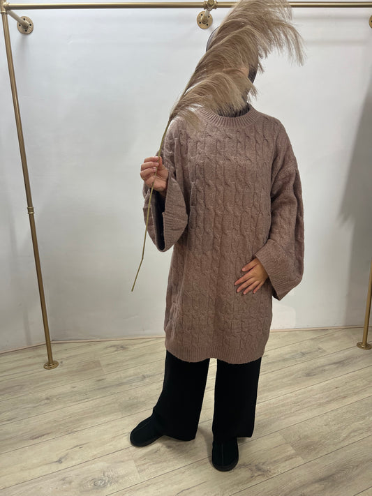 Halflange wollen trui