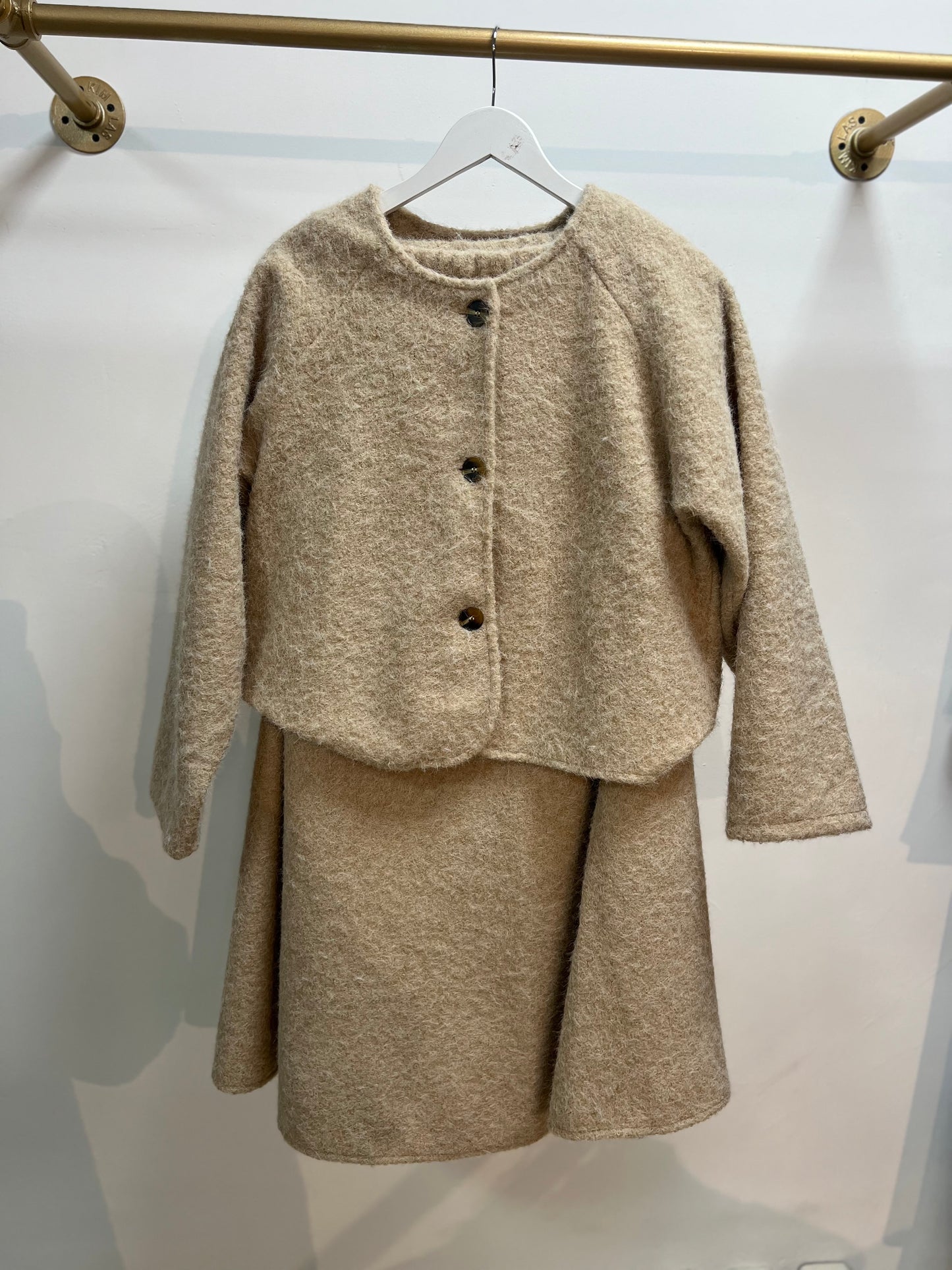 Twinset vest met rok