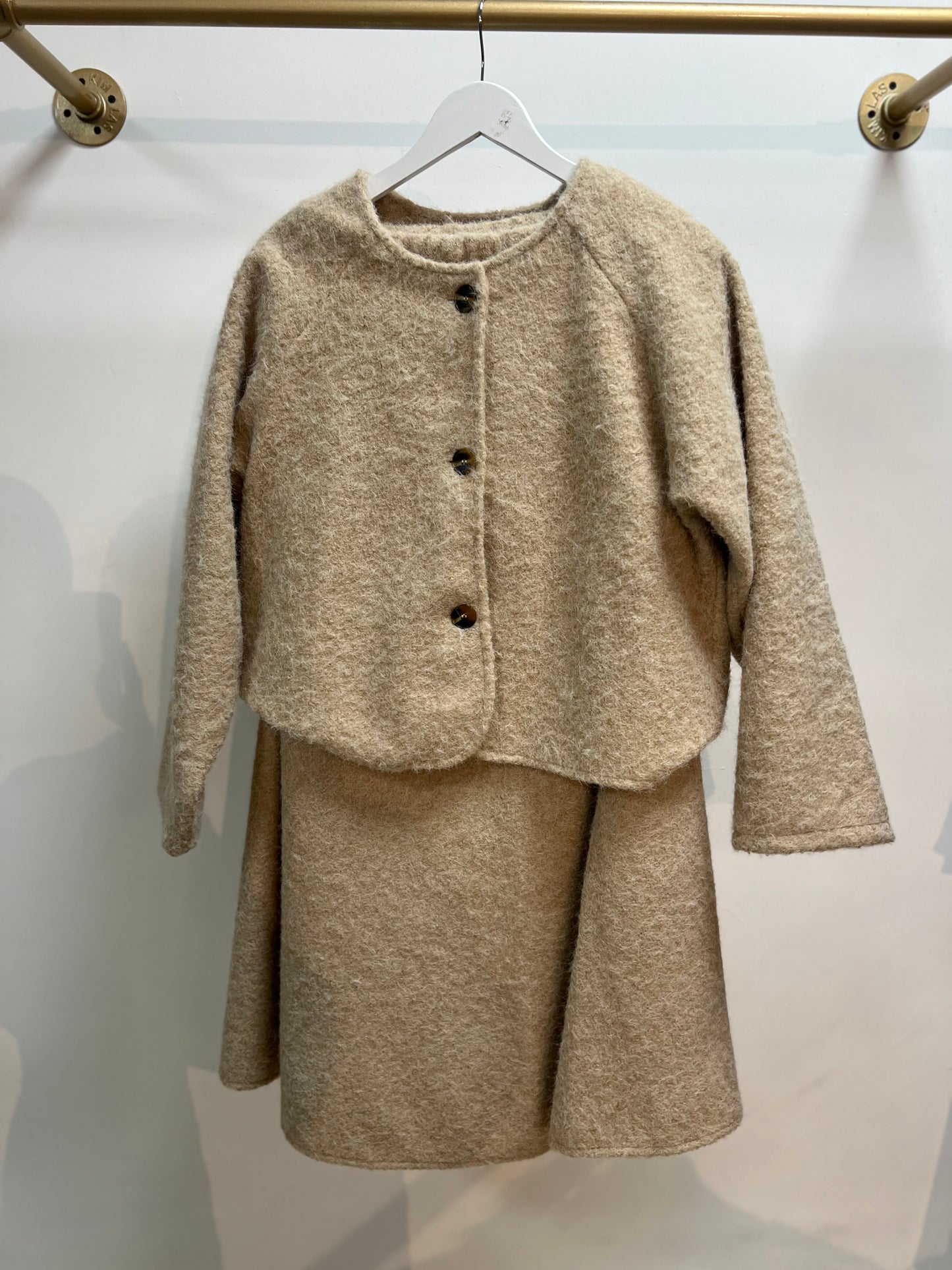 Twinset vest met rok