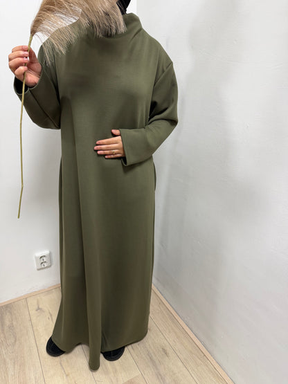 NIEUW - Jurk met hoge hals