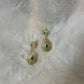 Traditionele sieraden - Goud met groen - Oorbellen Amira