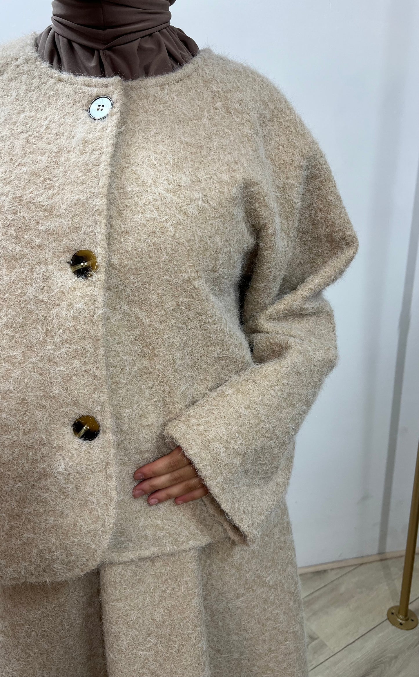 Twinset vest met rok