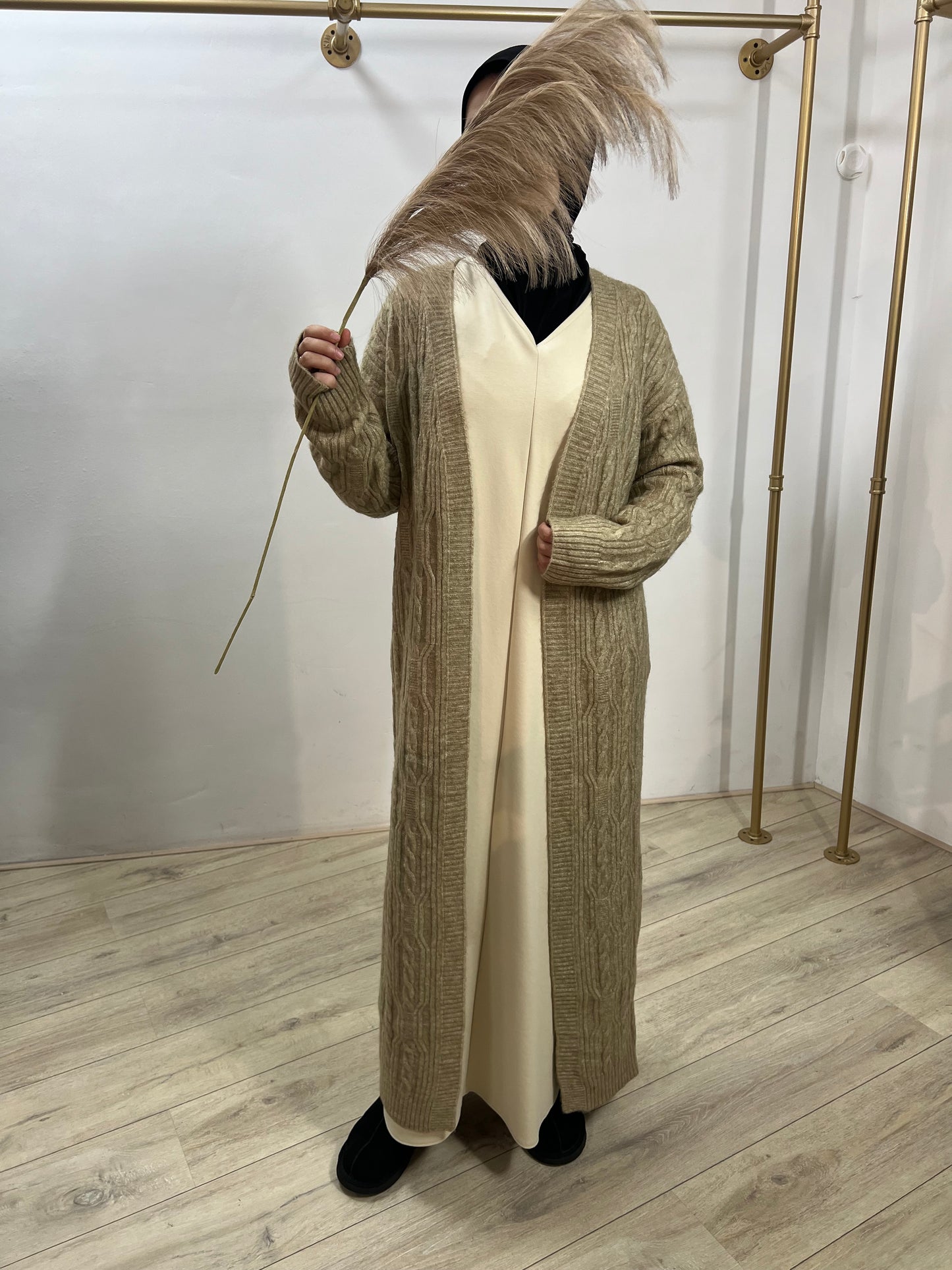 Wollen (open) vest