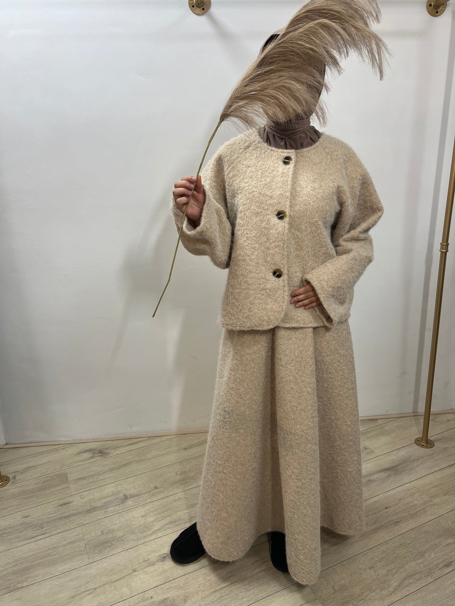 Twinset vest met rok