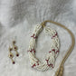 Traditionele sieraden - Ketting jawhar rood