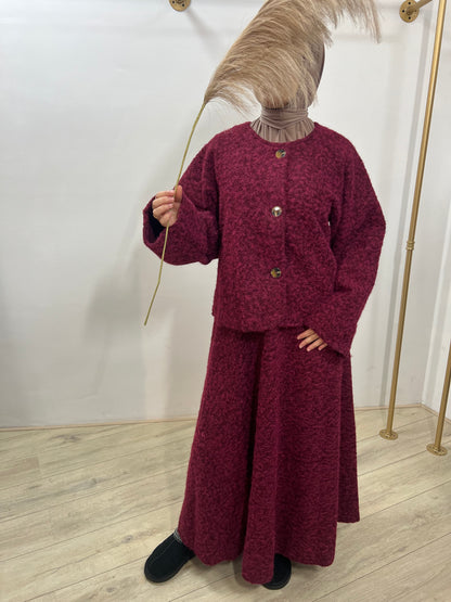 Twinset vest met rok