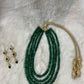 Traditionele sieraden set - Groen