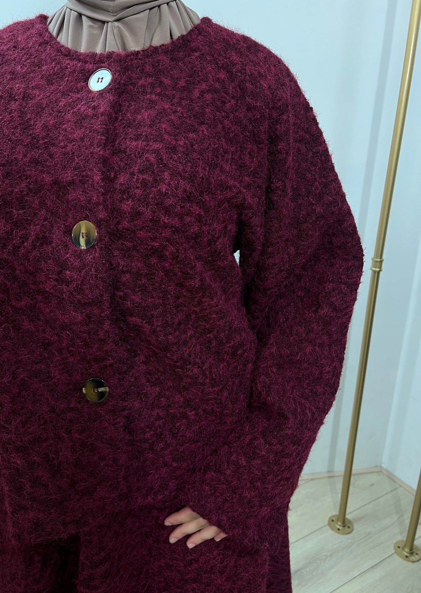 Twinset vest met rok