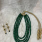 Traditionele sieraden set - Groen