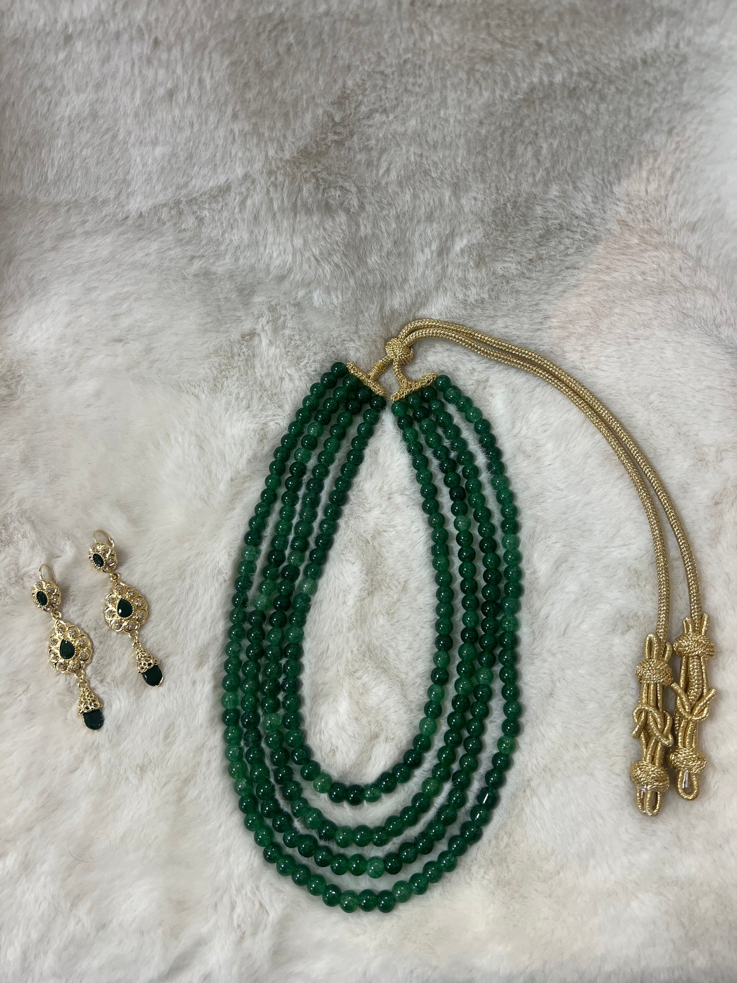 Traditionele sieraden set - Groen