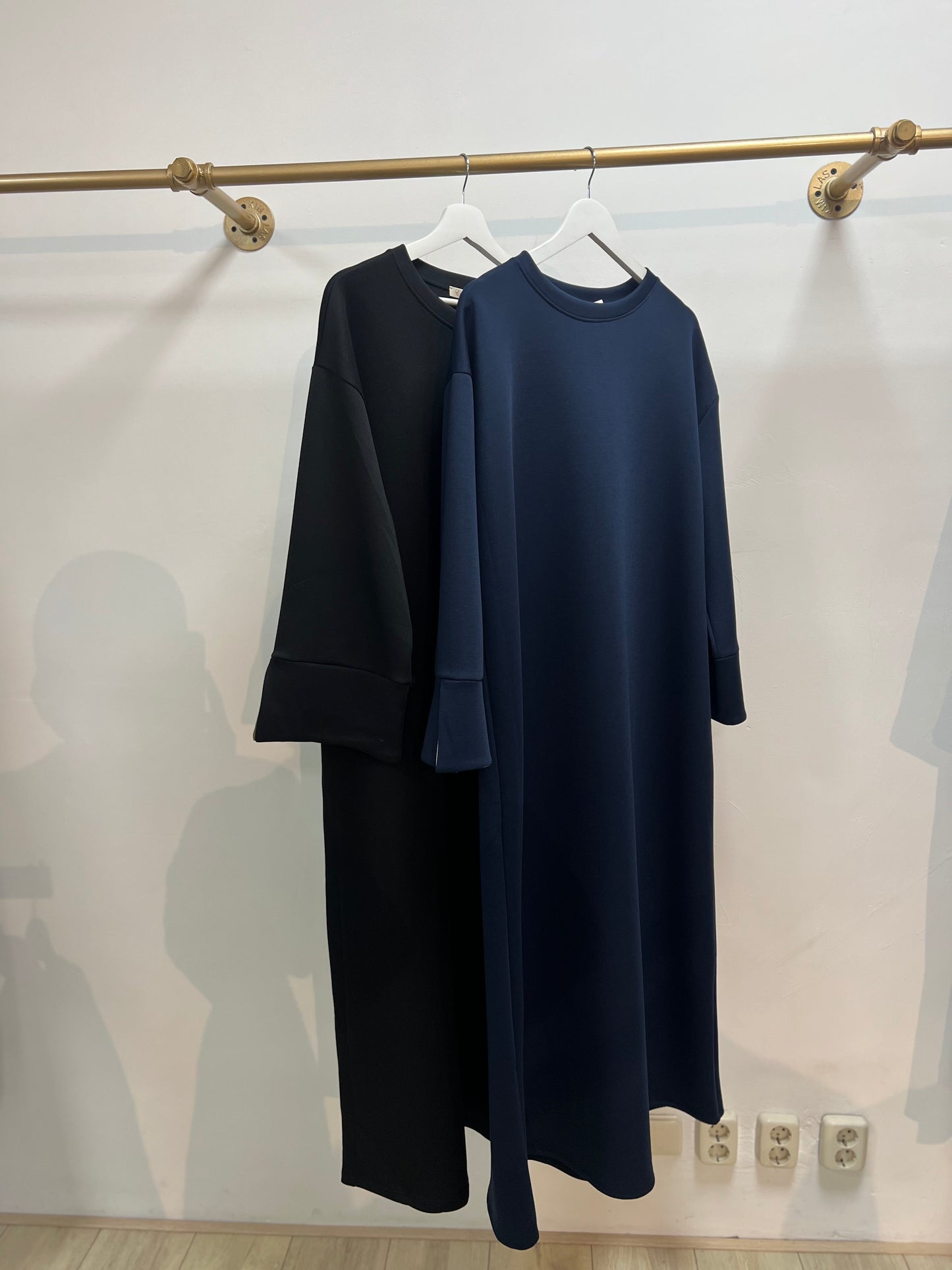 Jurk met detail mouwen