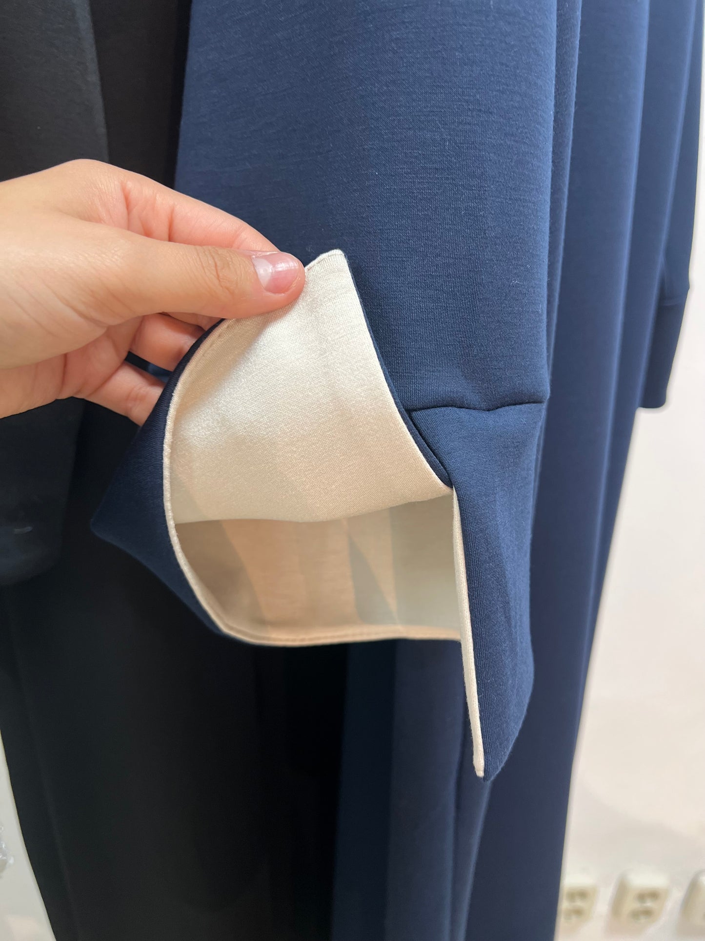 Jurk met detail mouwen