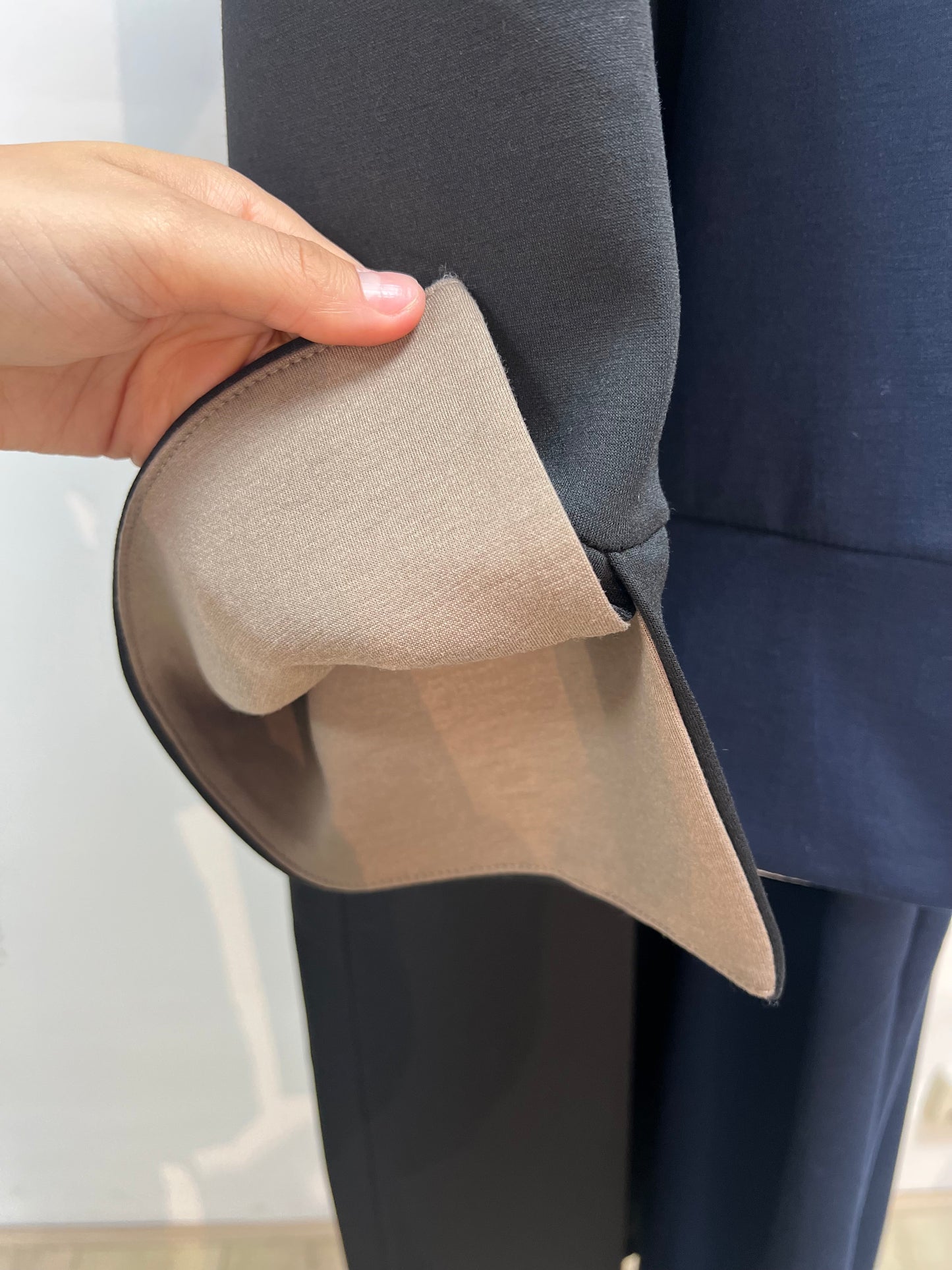 Jurk met detail mouwen
