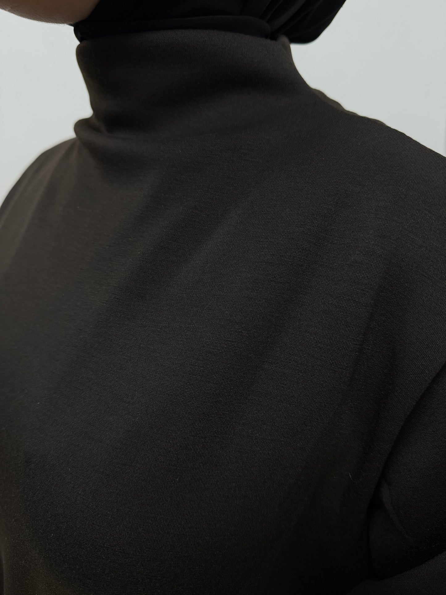 NIEUW - Jurk met hoge hals (en zakken)