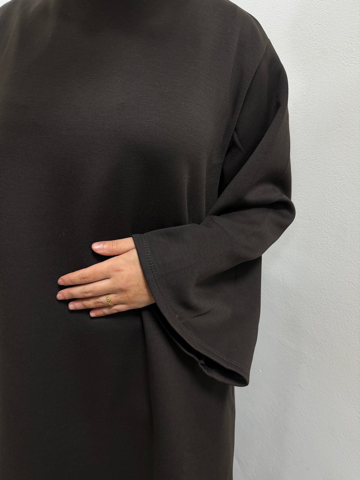 NIEUW - Jurk met hoge hals (en zakken)