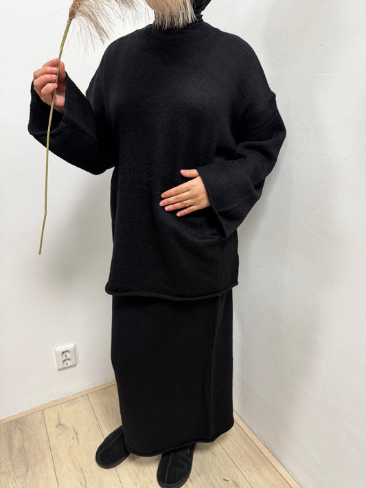 NIEUW - Twinset wol met rok