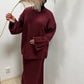 NIEUW - Twinset wol met rok