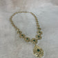 Traditionele sieraden - Goud met groen - Ketting Amira