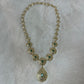 Traditionele sieraden - Goud met groen - Ketting Amira