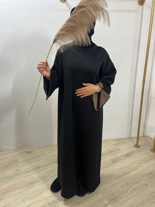 Jurk met detail mouwen