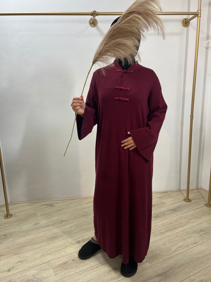 Jurk met knoopdetails