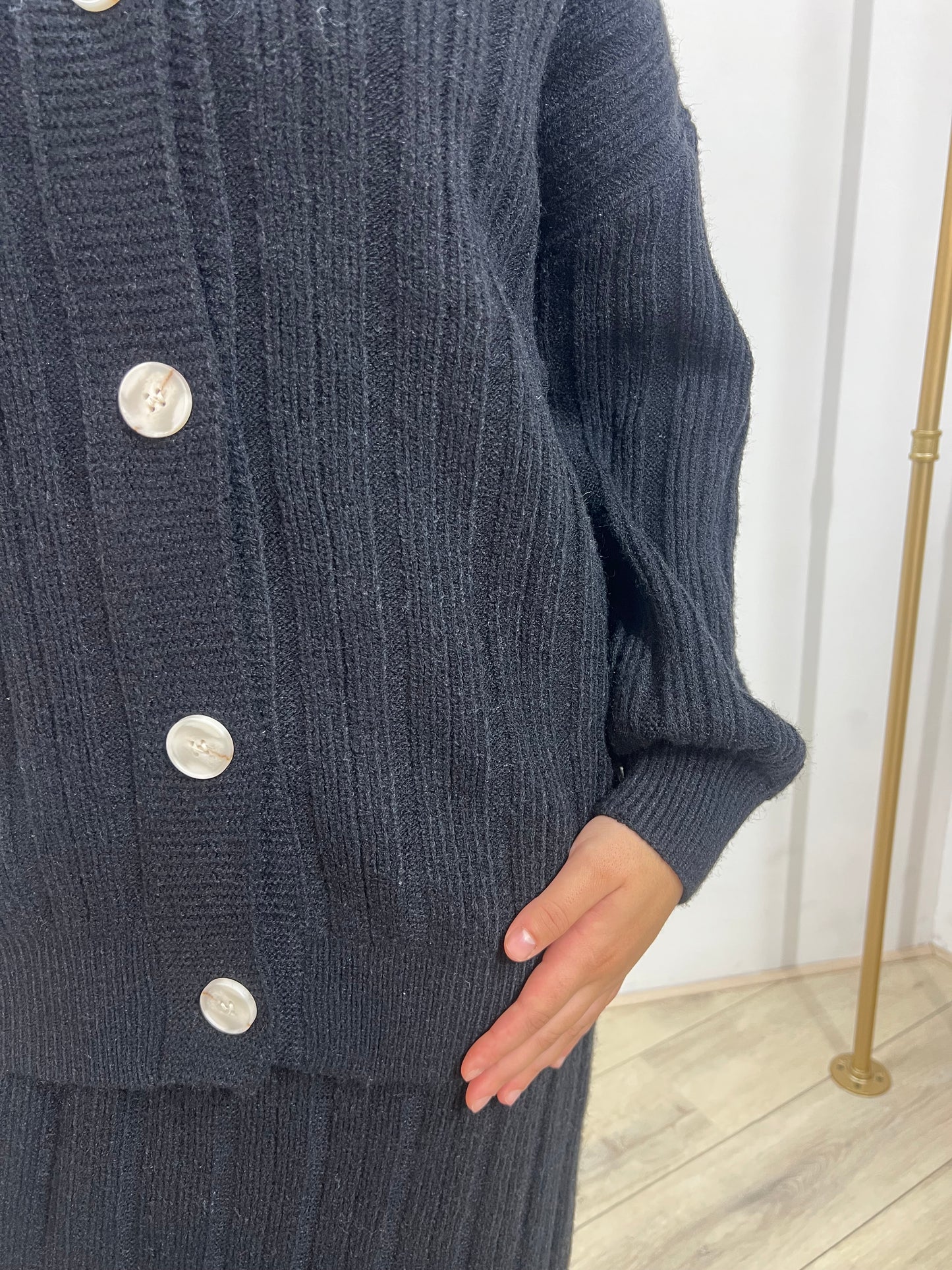 Twinset jurk met vest