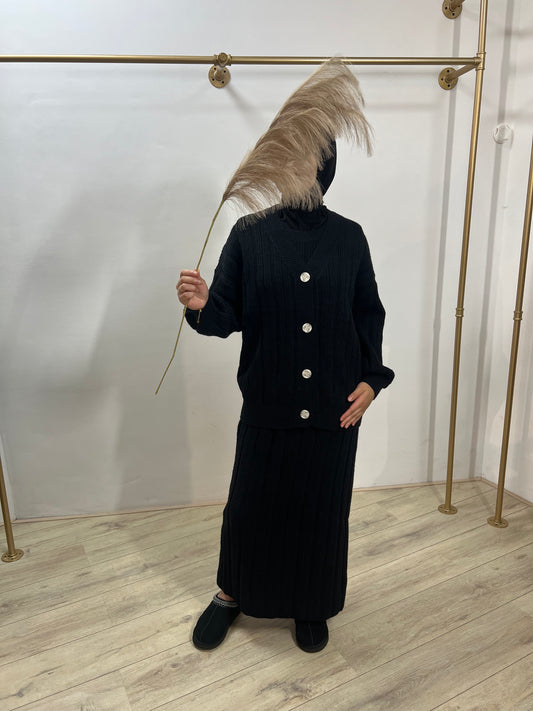 Twinset jurk met vest